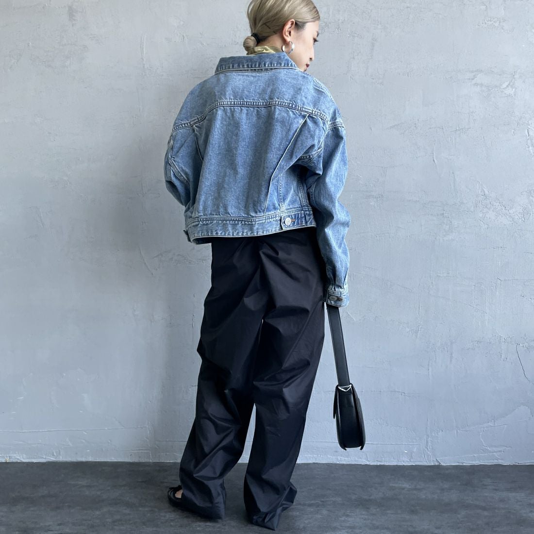 SOMETHING [サムシング] ビッグディティール デニムジャケット [ST118