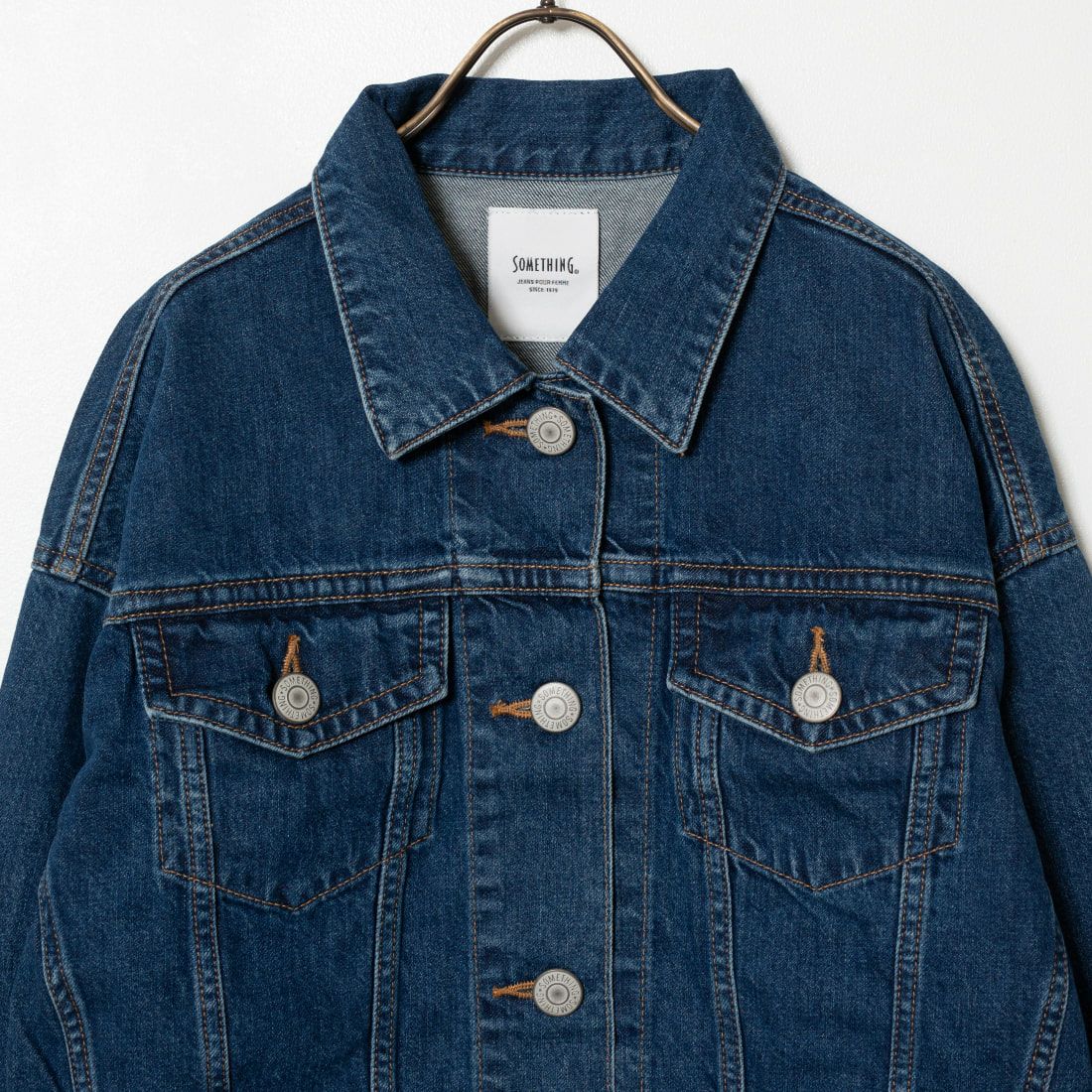 SOMETHING [サムシング] ビッグディティール デニムジャケット [ST118