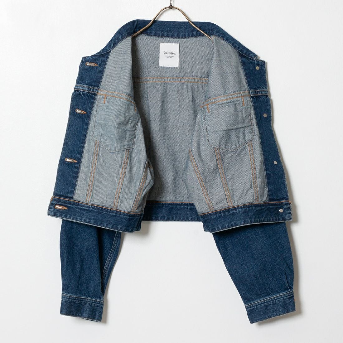 SOMETHING [サムシング] ビッグディティール デニムジャケット [ST118