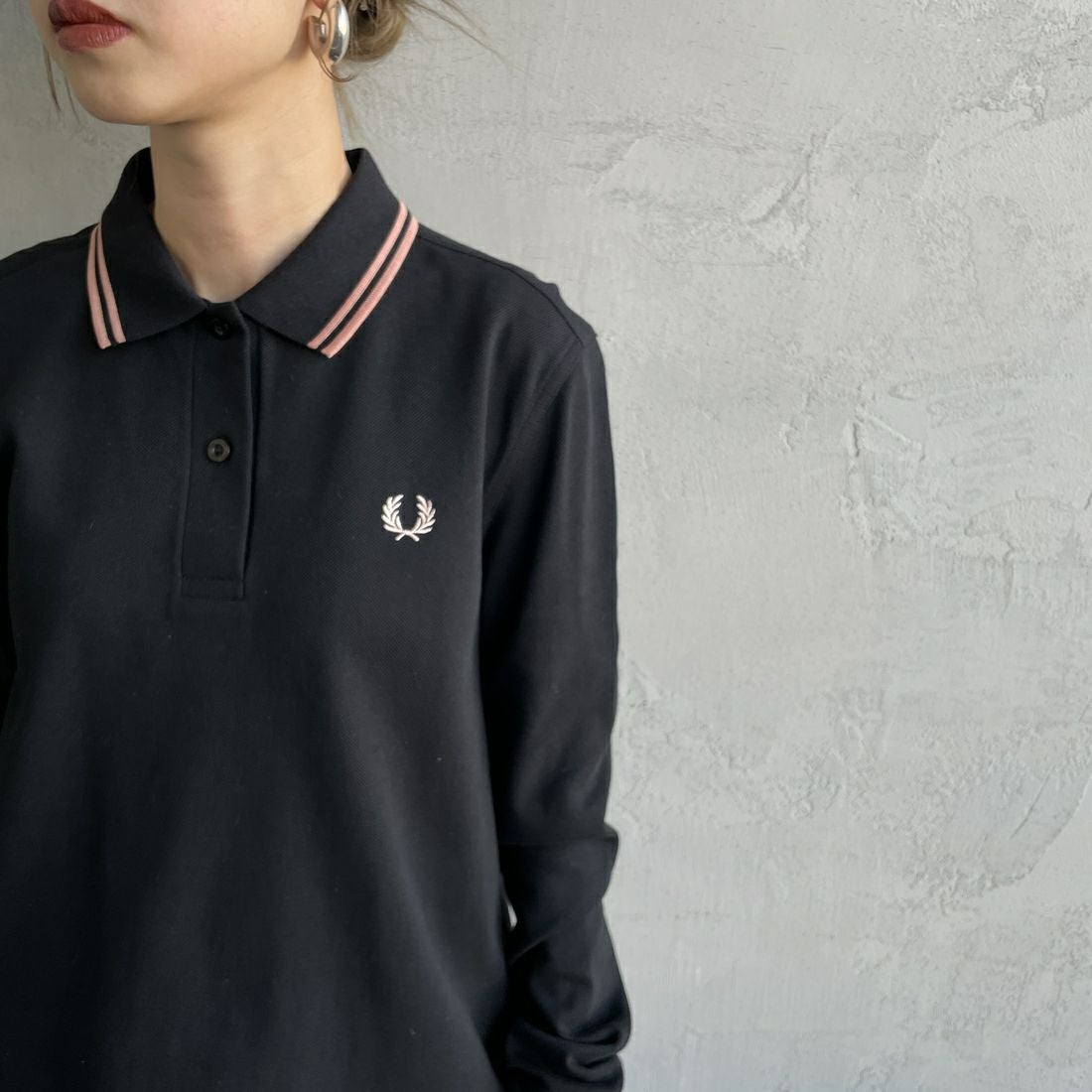 FRED PERRY [フレッドペリー] ツインティップライン ロングスリーブ