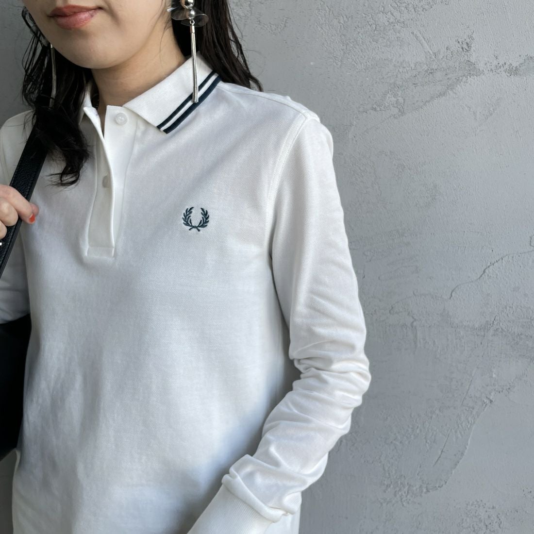 FRED PERRY [フレッドペリー] ツインティップライン ロングスリーブ