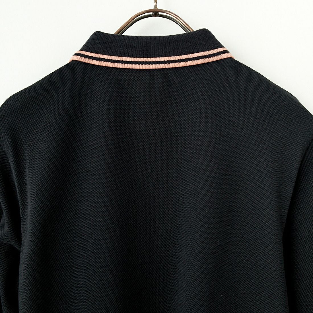 FRED PERRY [フレッドペリー] ツインティップライン ロングスリーブポロシャツ [G3636] Z79 BLK/BL