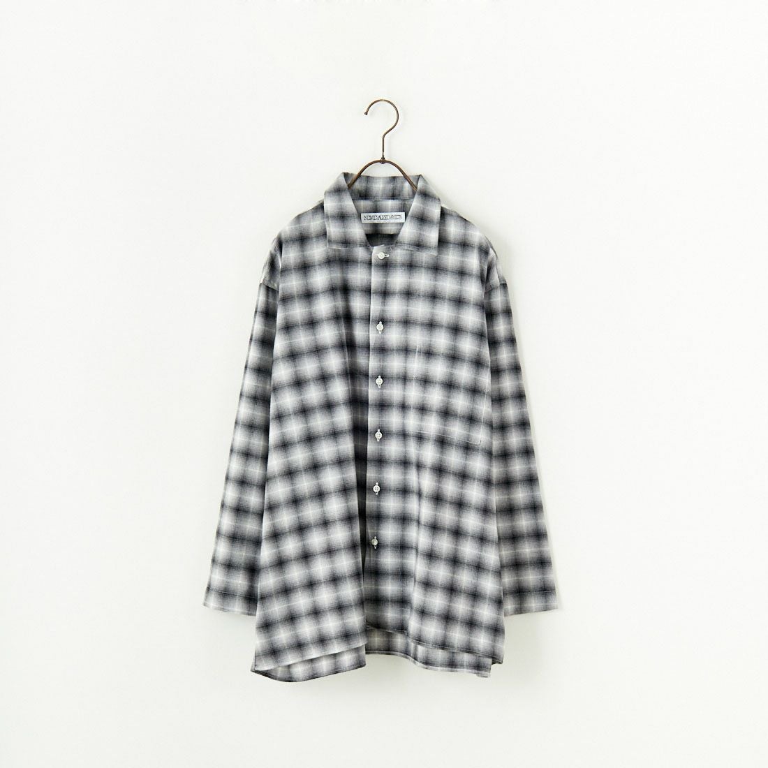 INDIVIDUALIZED SHIRTS [インディビジュアライズド シャツ] 別注 フランネルプレイドシャツ [IS200000002-JF] R12GFP BLK