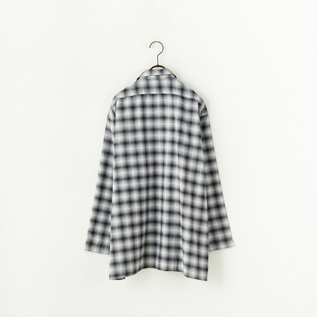 INDIVIDUALIZED SHIRTS [インディビジュアライズド シャツ] 別注 フランネルプレイドシャツ [IS200000002-JF] R12GFP BLK