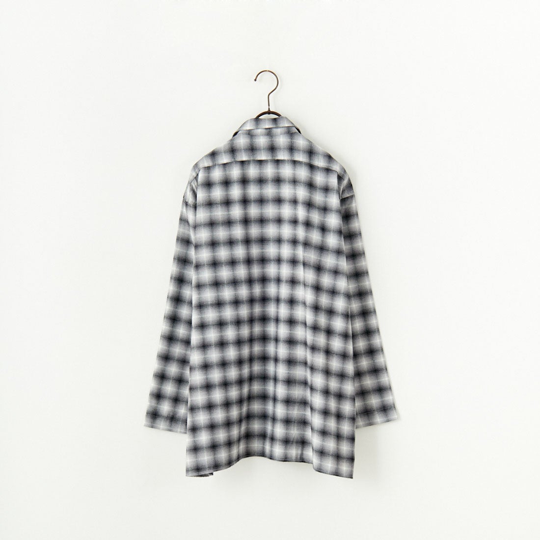 INDIVIDUALIZED SHIRTS [インディビジュアライズド シャツ] 別注 フランネルプレイドシャツ [IS200000002-JF] R12GFP BLK