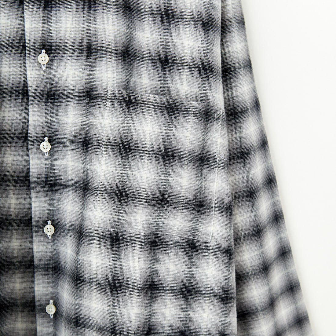 INDIVIDUALIZED SHIRTS [インディビジュアライズド シャツ] 別注 フランネルプレイドシャツ [IS200000002-JF] R12GFP BLK