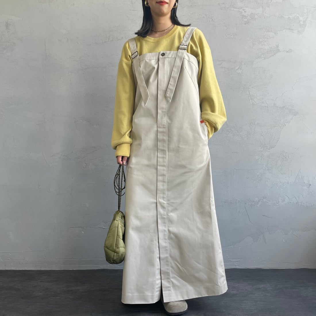 IVORY&&モデル身長：163cm 着用サイズ：F&&