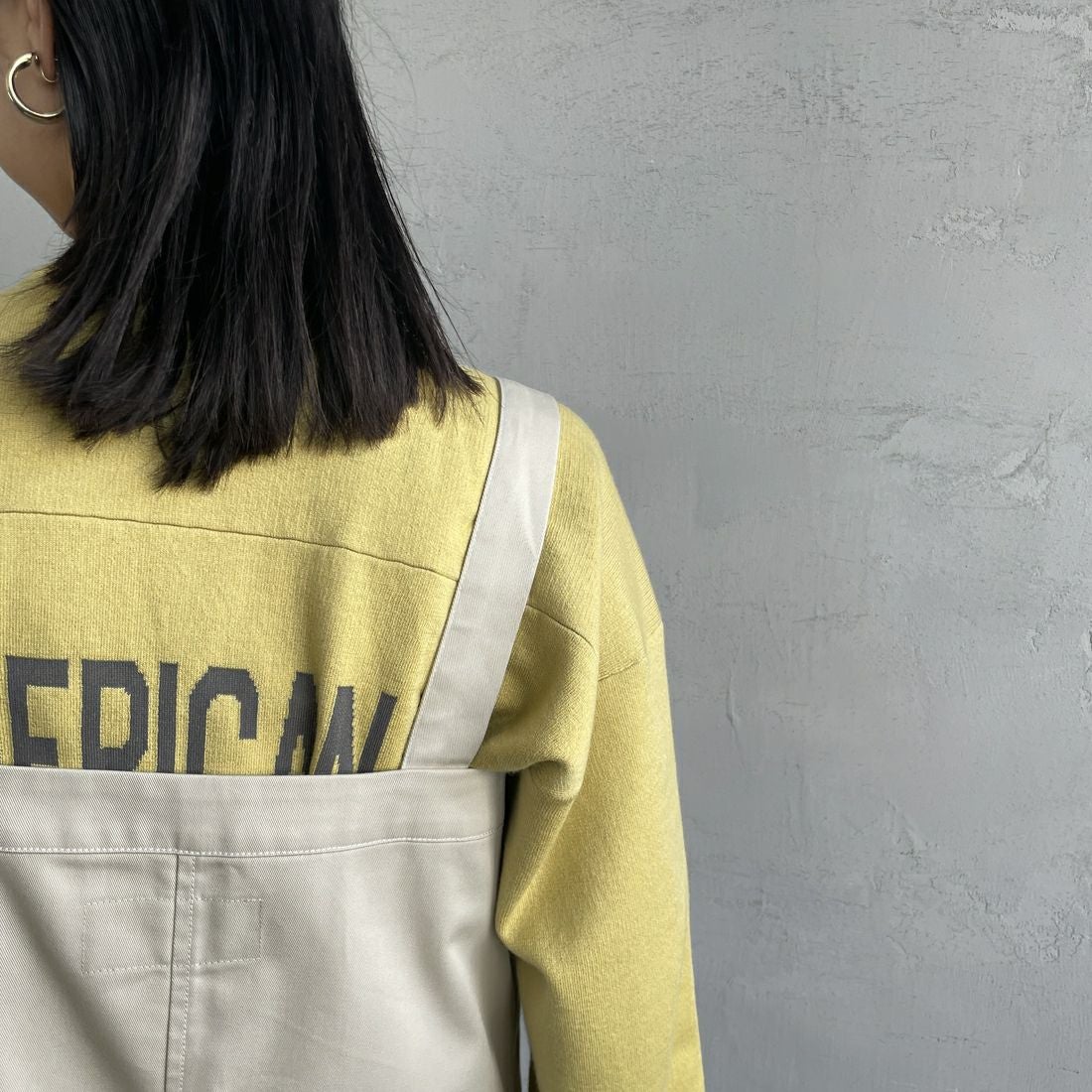 UNIVERSAL OVERALL [ユニバーサルオーバーオール] 別注 T/Cツイル ワークジャンパースカート [U2432710IN-JF] IVORY