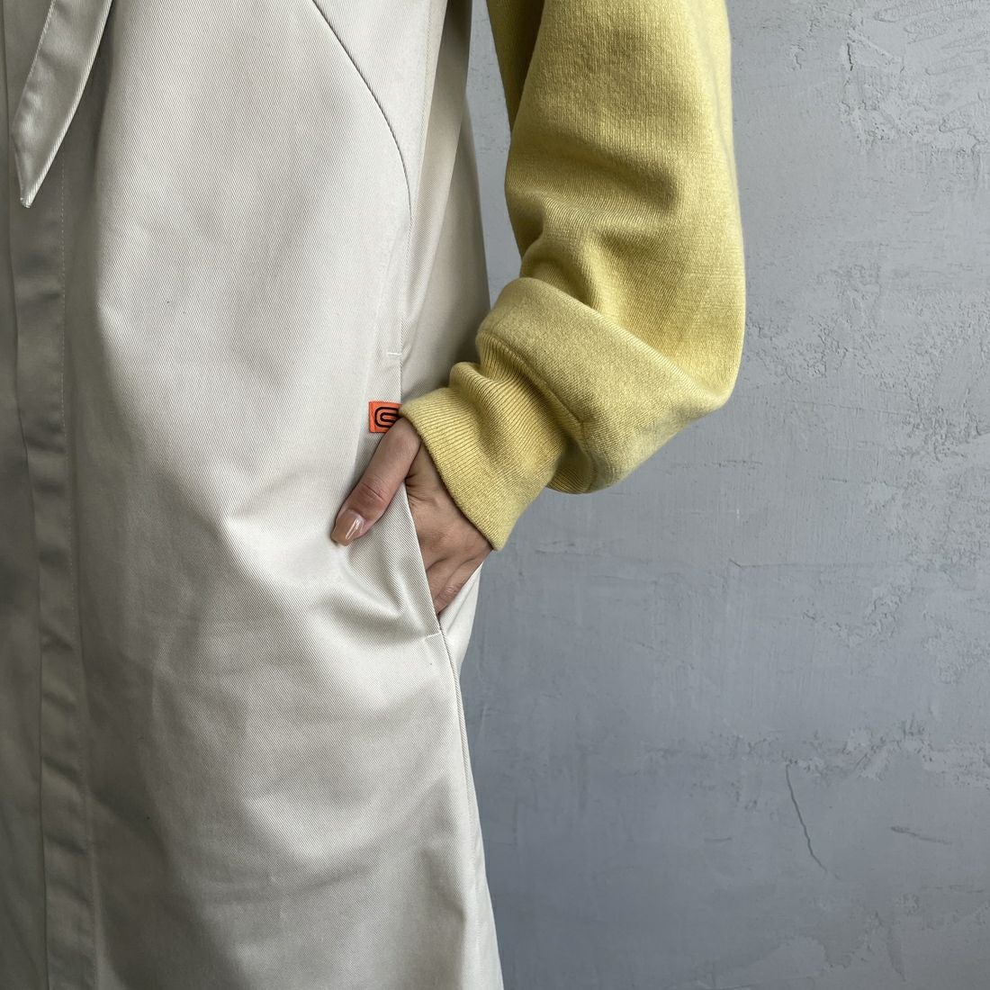 UNIVERSAL OVERALL [ユニバーサルオーバーオール] 別注 T/Cツイル ワークジャンパースカート [U2432710IN-JF] IVORY