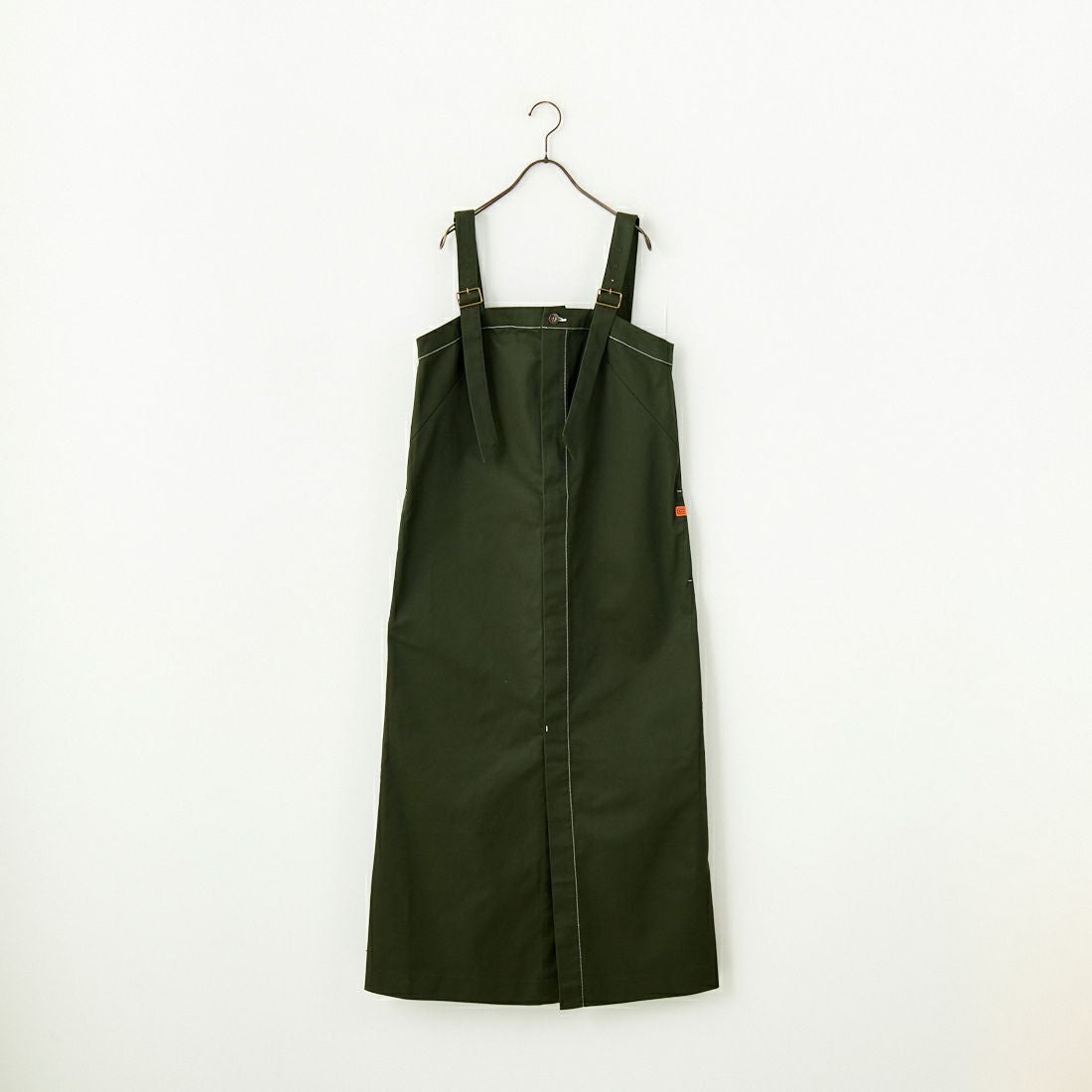 UNIVERSAL OVERALL [ユニバーサルオーバーオール] 別注 T/Cツイル ワークジャンパースカート [U2432710IN-JF] KHAKI