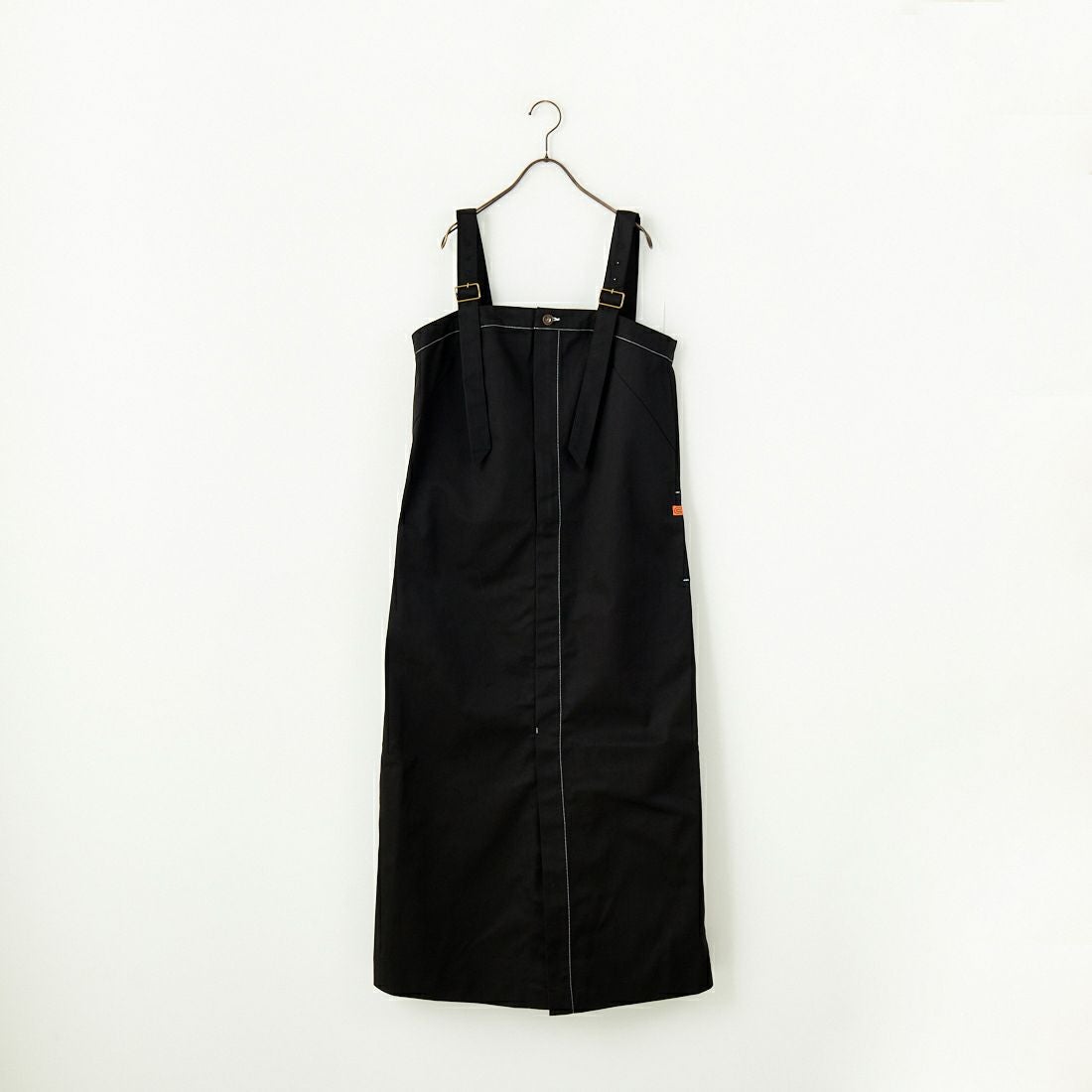 UNIVERSAL OVERALL [ユニバーサルオーバーオール] 別注 T/Cツイル ワークジャンパースカート [U2432710IN-JF] BLACK