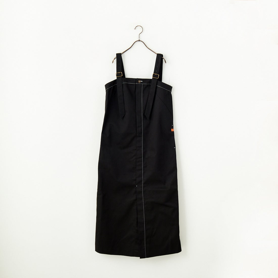 UNIVERSAL OVERALL [ユニバーサルオーバーオール] 別注 T/Cツイル ワークジャンパースカート [U2432710IN-JF] BLACK