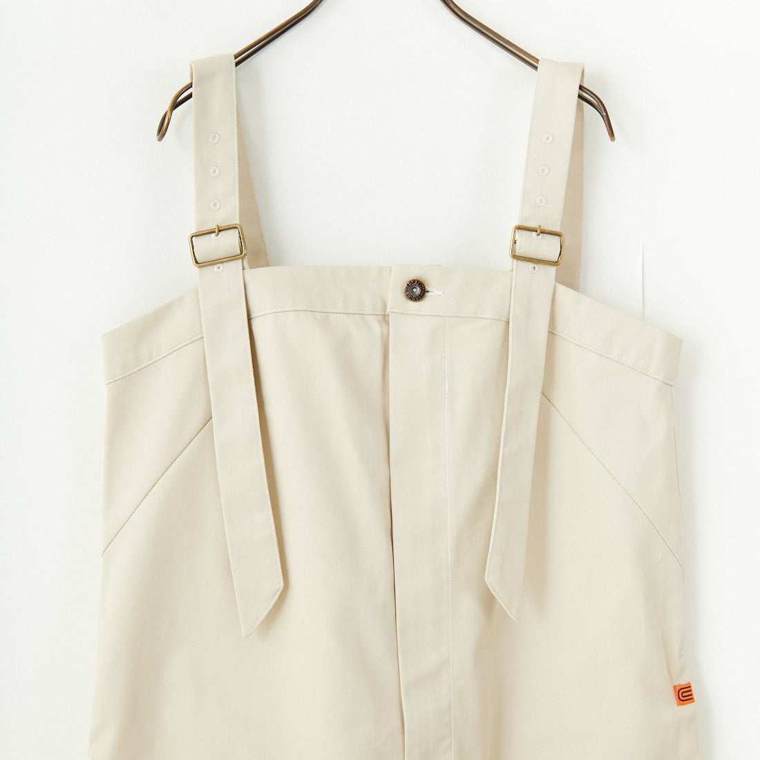 UNIVERSAL OVERALL [ユニバーサルオーバーオール] 別注 T/Cツイル ワークジャンパースカート [U2432710IN-JF] IVORY