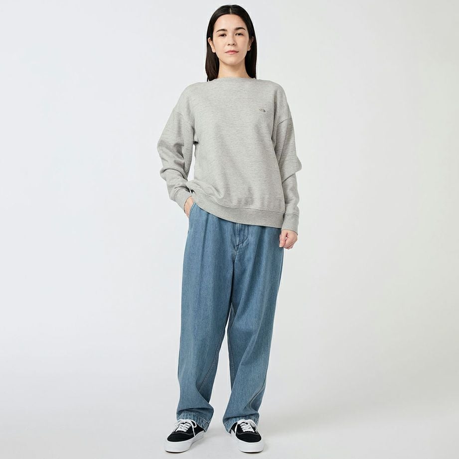 THE NORTH FACE PURPLE LABEL [ザ ノースフェイス パープルレーベル] フィールドクルーネックスウェット [N24FH060] Z MIX GRAY