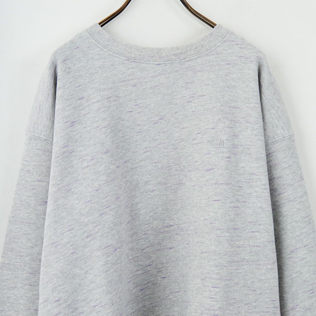 THE NORTH FACE PURPLE LABEL [ザ ノースフェイス パープルレーベル] フィールドクルーネックスウェット [N24FH060] Z MIX GRAY