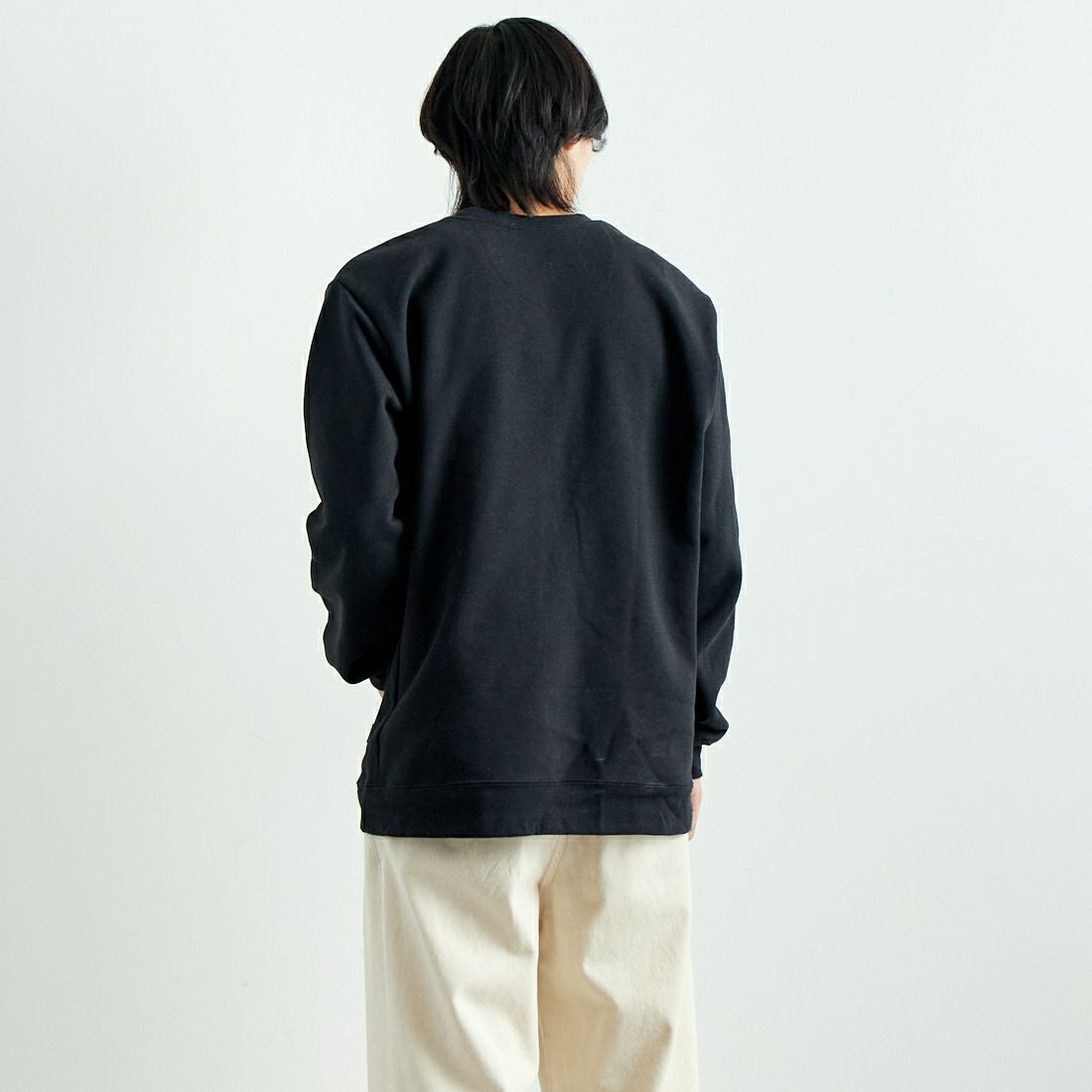 patagonia [パタゴニア] フィッツロイ アイコン アップライザル クルースウェットシャツ [39667] INBK &&モデル身長：179cm 着用サイズ：L&&