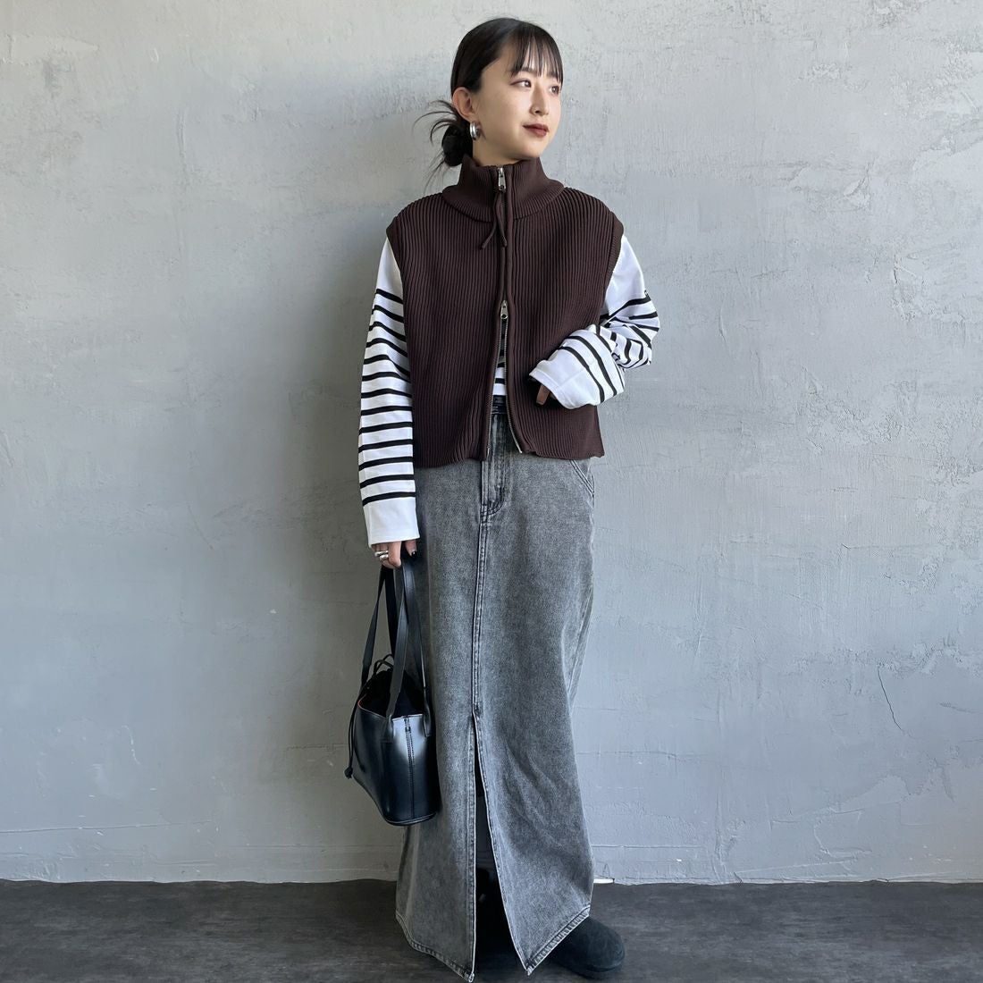 Maison de L'allure [メゾン ドゥ ラリュール] ドライバーズニット