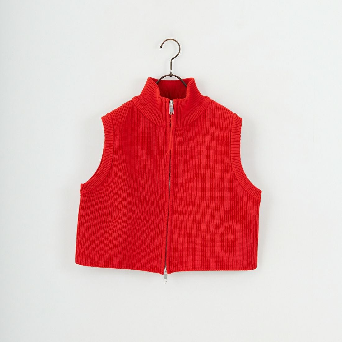 Maison de L'allure [メゾン ドゥ ラリュール] ドライバーズニットベスト [M24131020] 46 RED