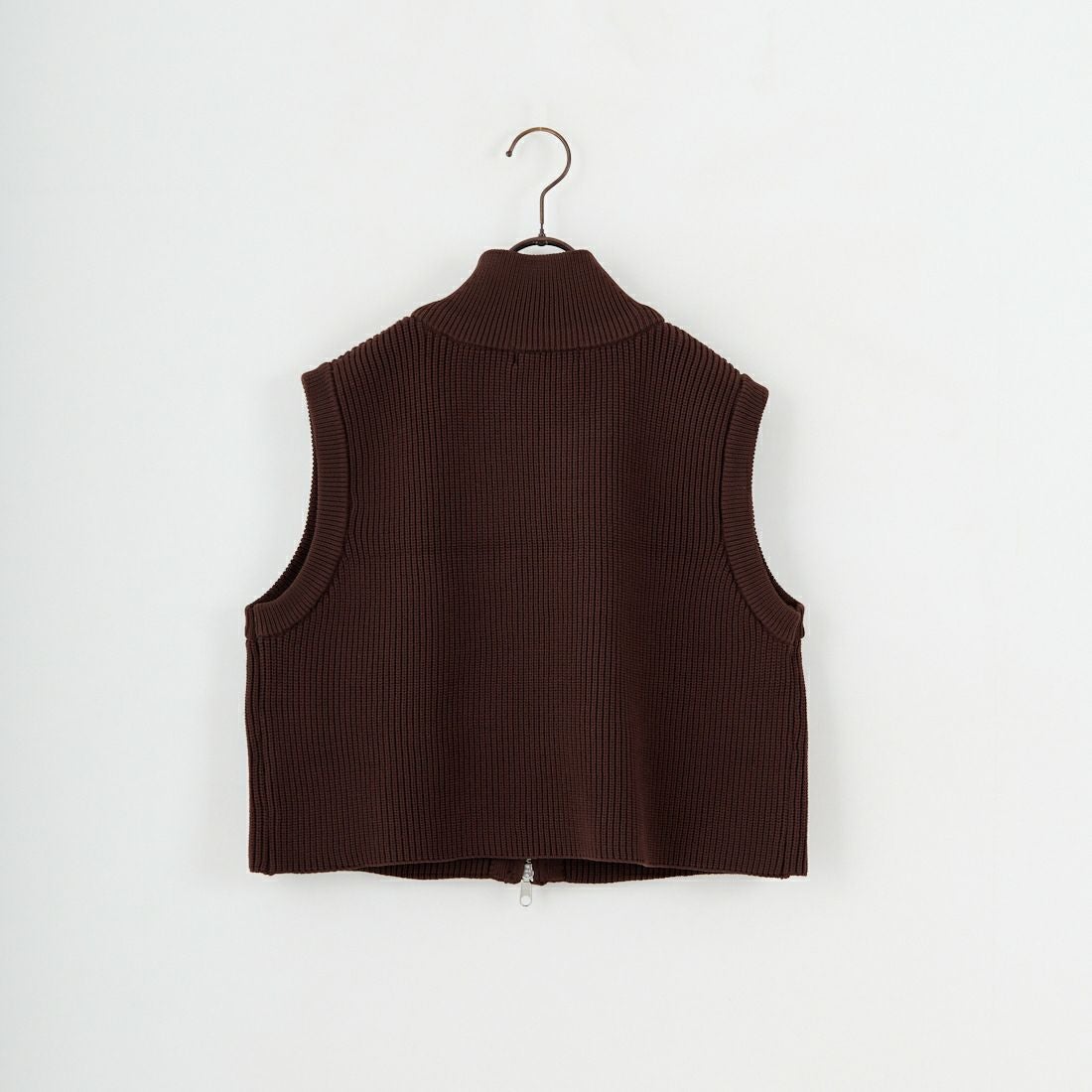 Maison de L'allure [メゾン ドゥ ラリュール] ドライバーズニットベスト [M24131020] 28 BROWN