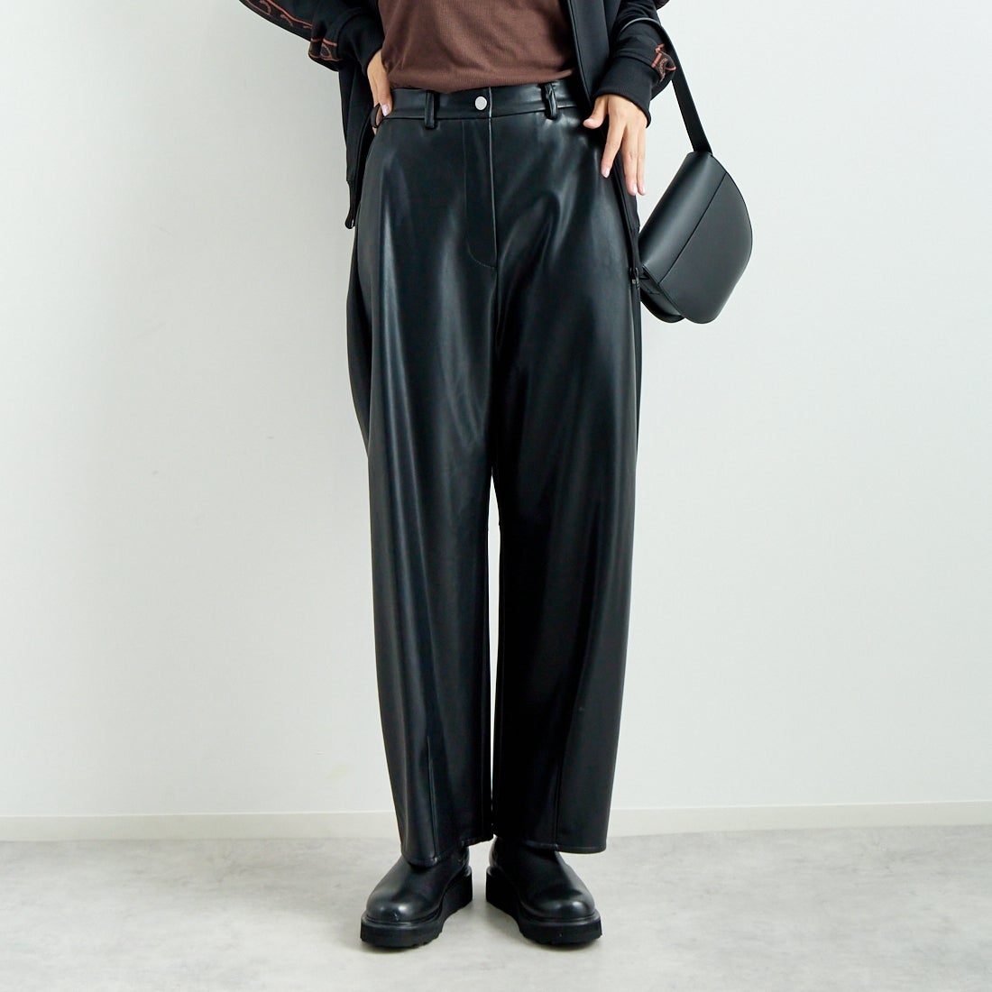 ﾌﾞﾗｯｸ&&モデル身長：167cm 着用サイズ：2&&