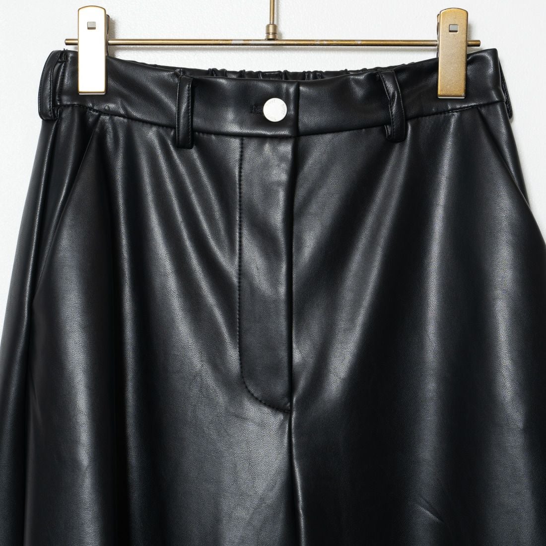 hwyl [ヒュイル] エコレザーカーブパンツ [45286505] ﾌﾞﾗｯｸ