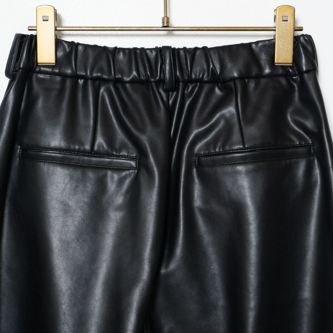 hwyl [ヒュイル] エコレザーカーブパンツ [45286505] ﾌﾞﾗｯｸ