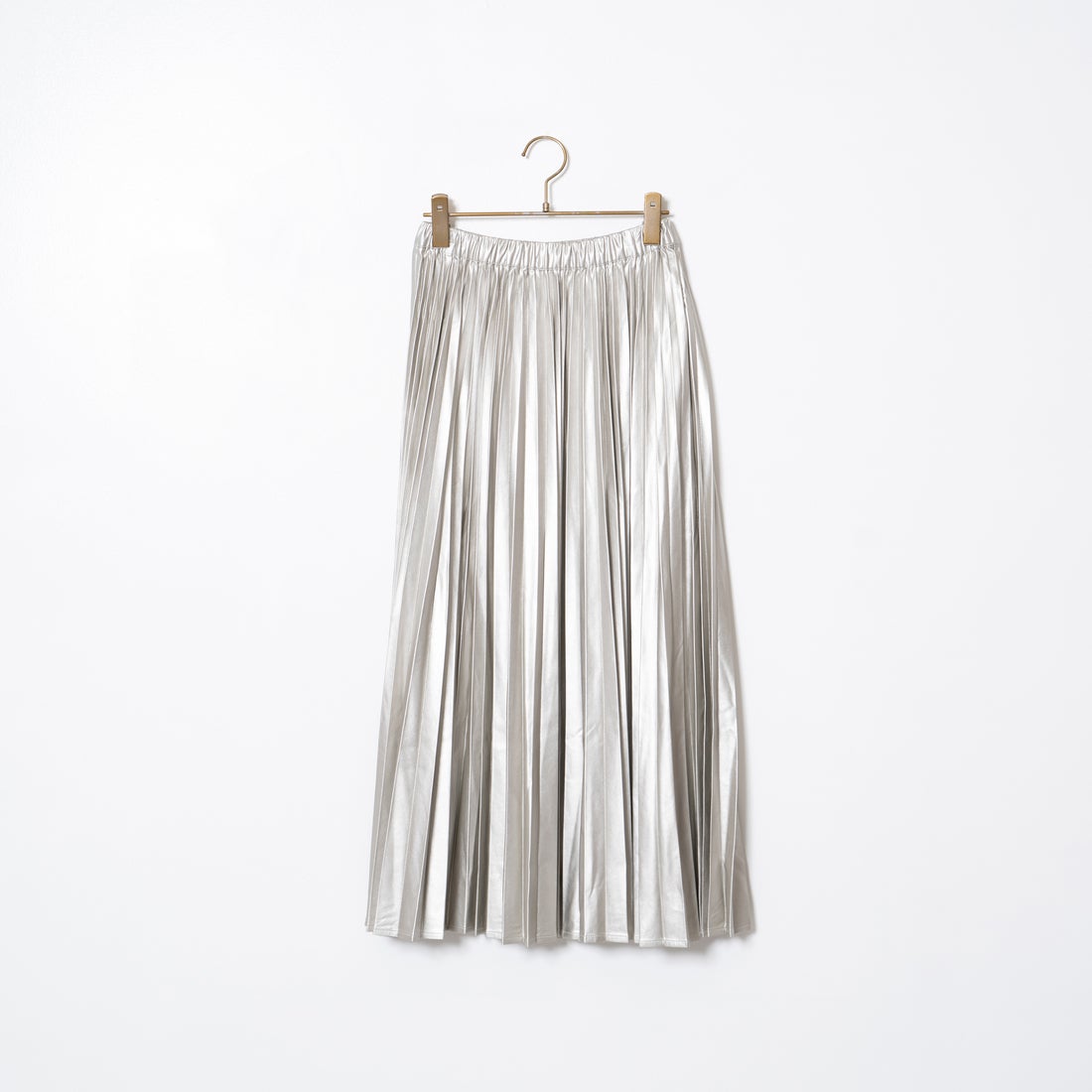 Jeans Factory Clothes [ジーンズファクトリークローズ] フェイクレザープリーツスカート [8920593-06] 19 ｼﾙﾊﾞｰ
