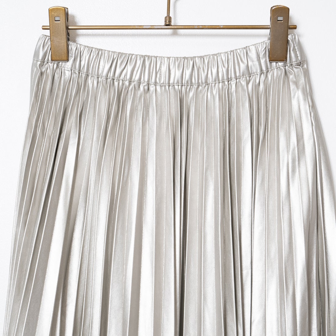 Jeans Factory Clothes [ジーンズファクトリークローズ] フェイクレザープリーツスカート [8920593-06] 19 ｼﾙﾊﾞｰ