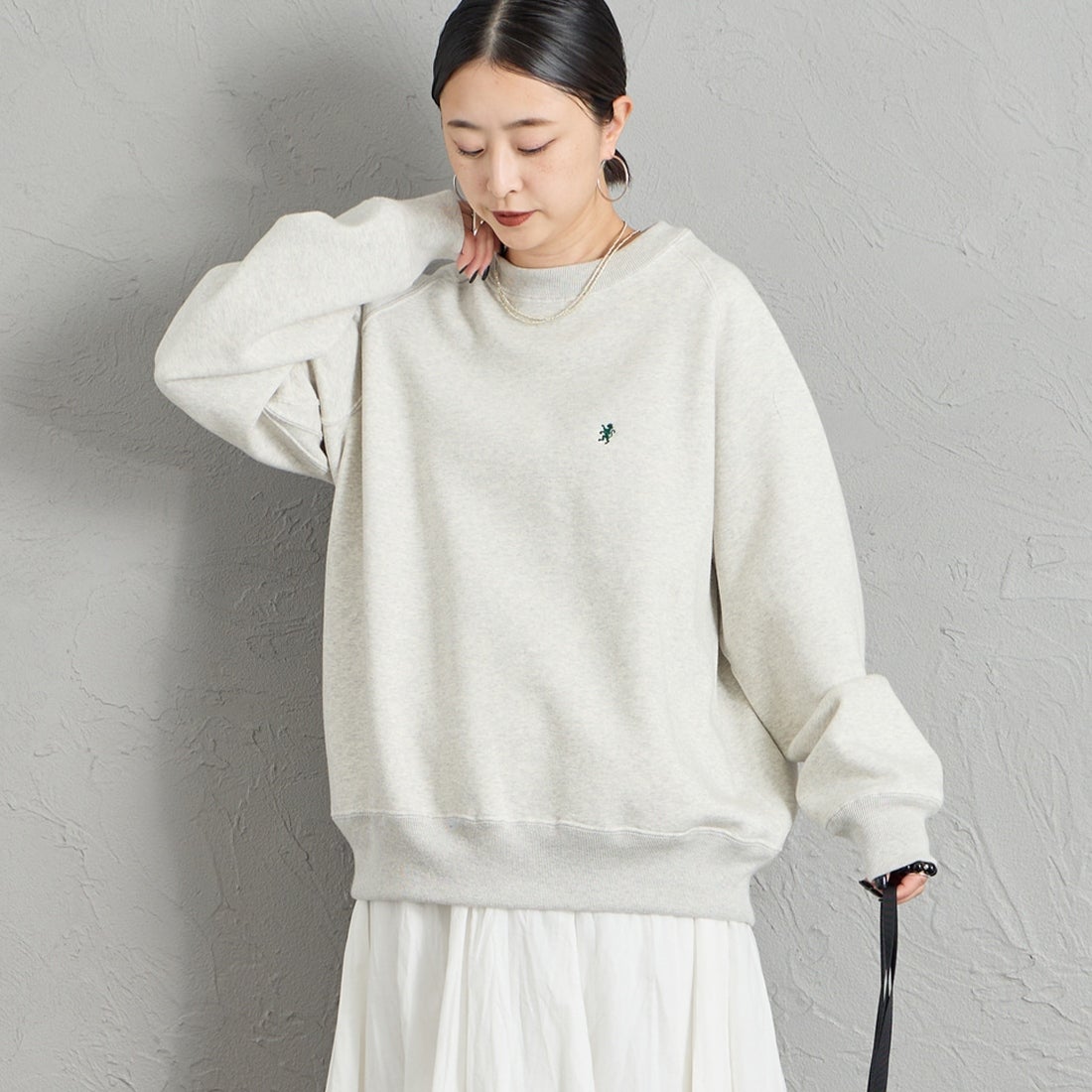 TOP GREY&&モデル身長：150cm 着用サイズ：14&&