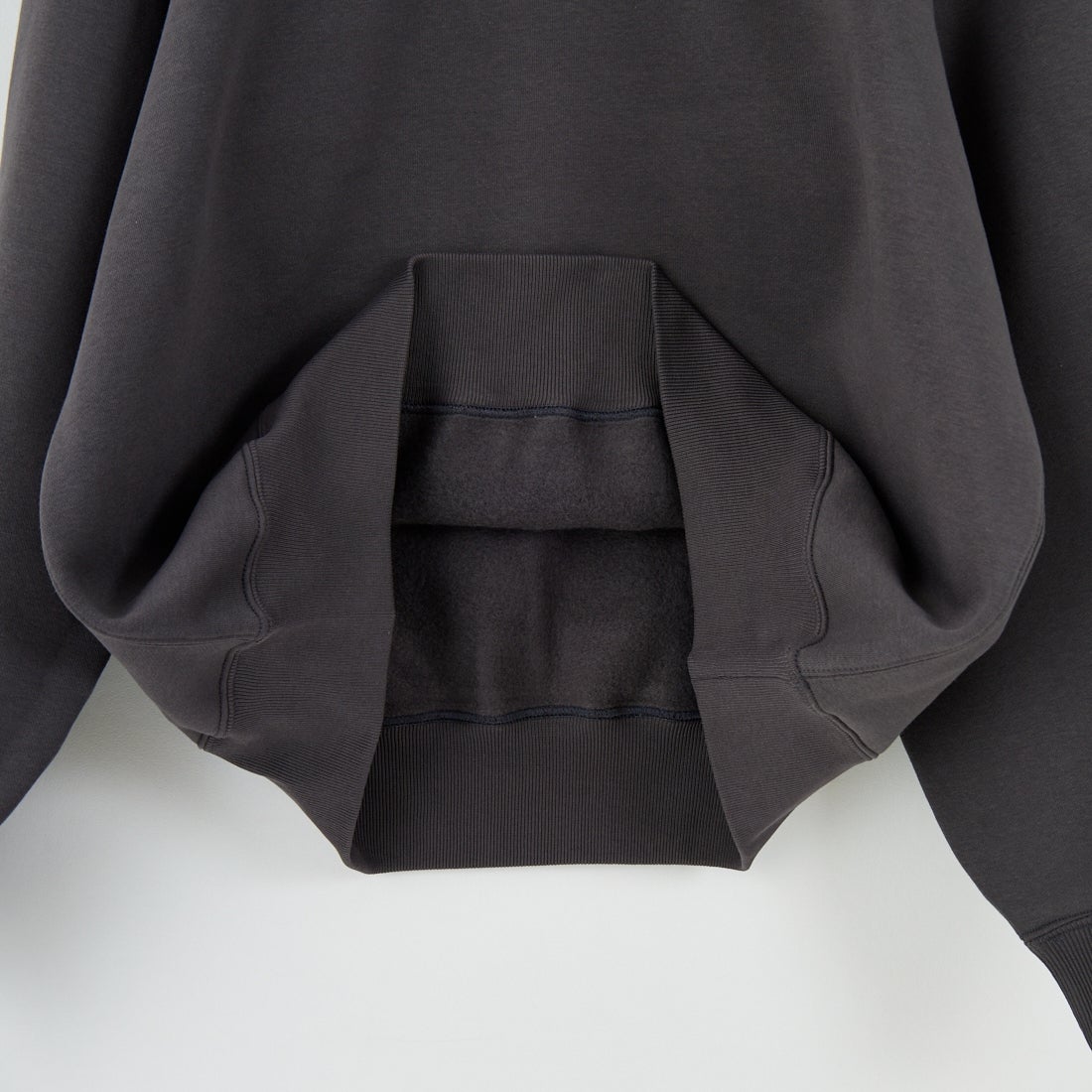 Gymphlex [ジムフレックス] スウィングスリーブ クルーネックスウェット [GY-C0291TCF] CHARCOAL