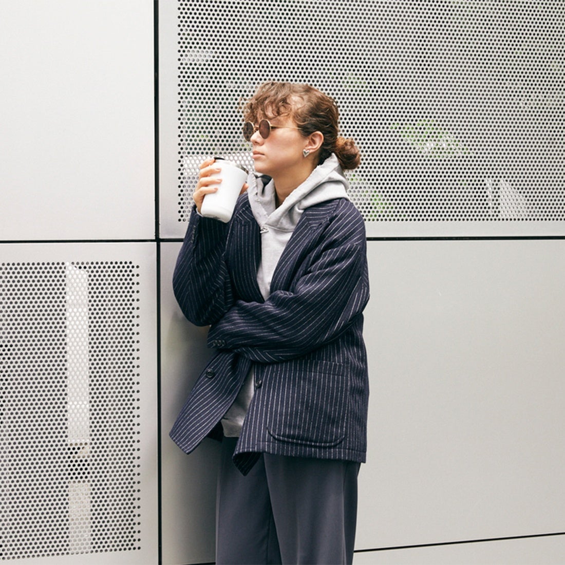 Baqless [バックレス] アミティ カリーヌシルバーピアス [AM-CLN-SV] SILVER