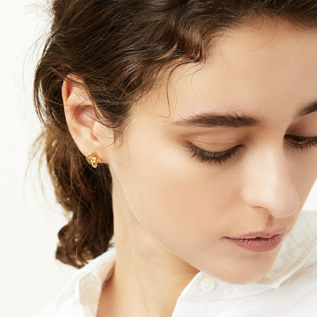 Baqless [バックレス] アミティ レベッカゴールドピアス [AM-RB-YG] GOLD