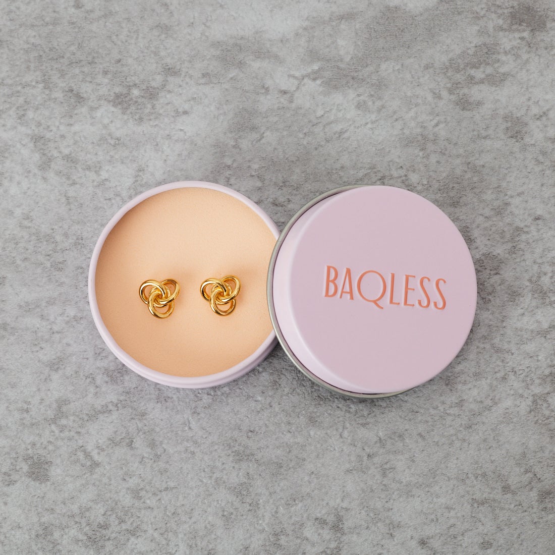 Baqless [バックレス] アミティ レベッカゴールドピアス [AM-RB-YG] GOLD