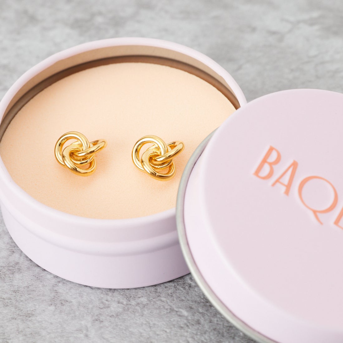 Baqless [バックレス] アミティ レベッカゴールドピアス [AM-RB-YG] GOLD