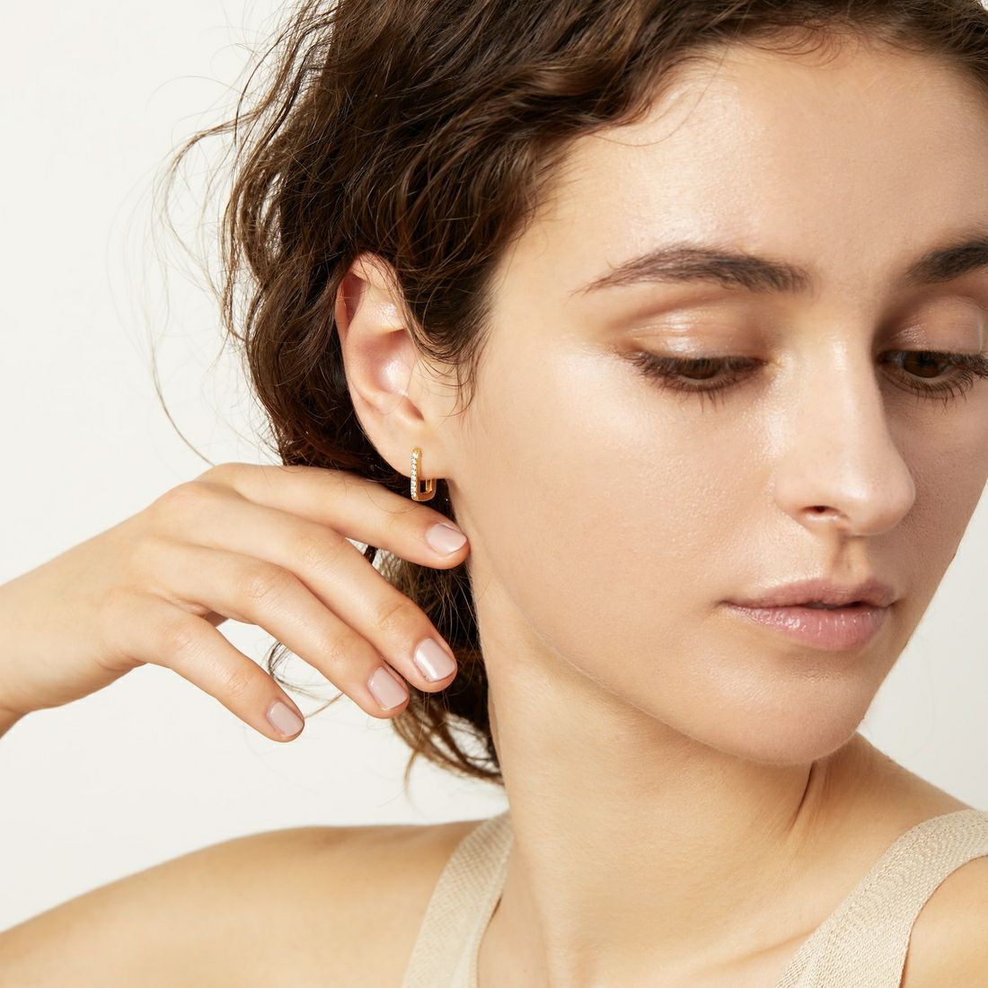 Baqless [バックレス] エンブレスバレリー ゴールドピアス [HP-VL-YG] GOLD