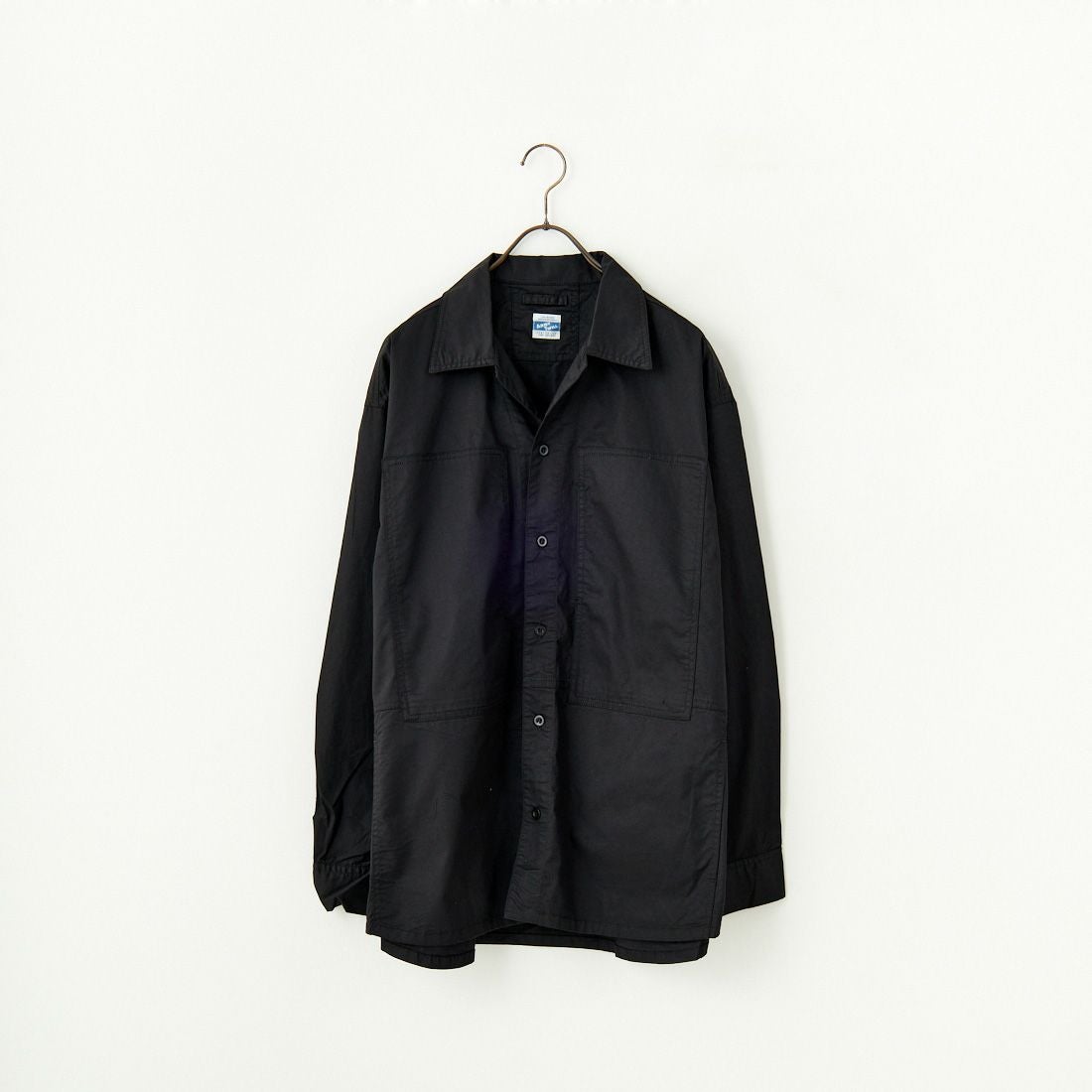 ARMY TWILL SANFORIZED [アーミーツイル サンフォライズド] ライトツイル 4ポケットシャツ [AM-2457001] BLACK