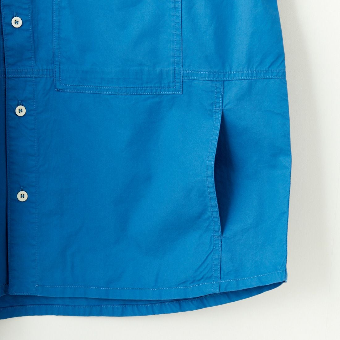 ARMY TWILL SANFORIZED [アーミーツイル サンフォライズド] ライトツイル 4ポケットシャツ [AM-2457001] BLUE