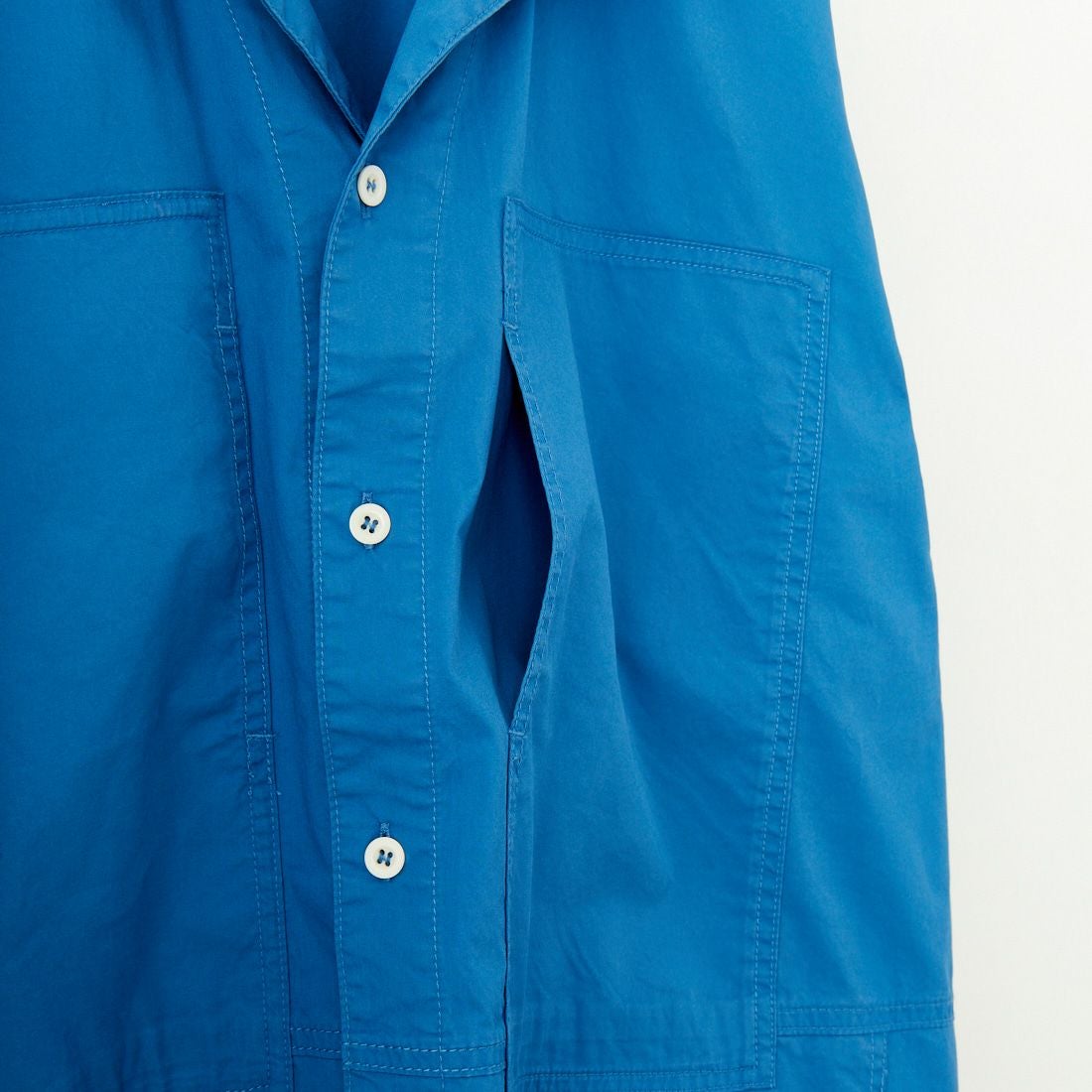 ARMY TWILL SANFORIZED [アーミーツイル サンフォライズド] ライトツイル 4ポケットシャツ [AM-2457001] BLUE