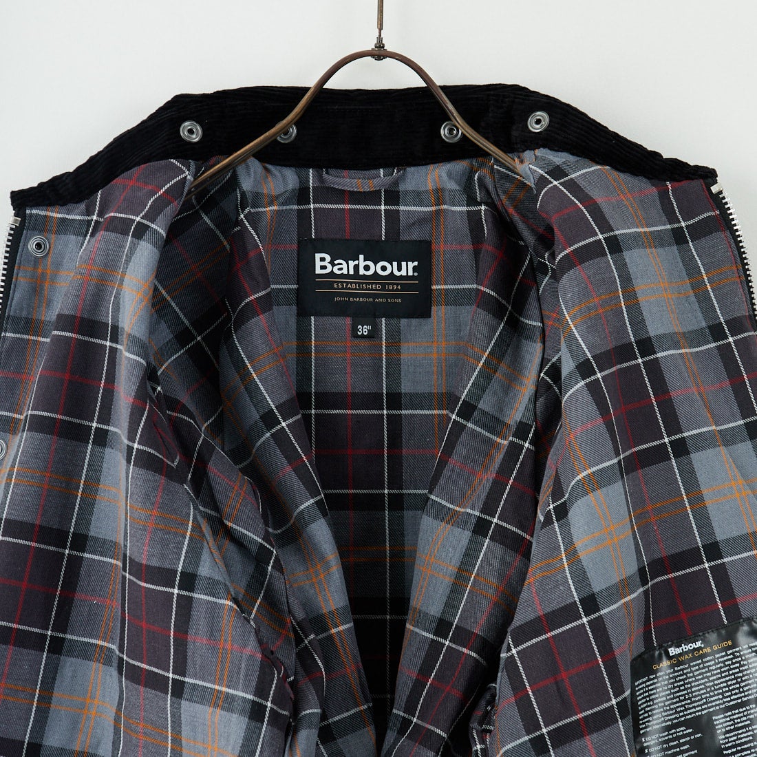 Barbour [バブアー] TRANSPORT/トランスポート ワックスジャケット [MWX1678] BK91