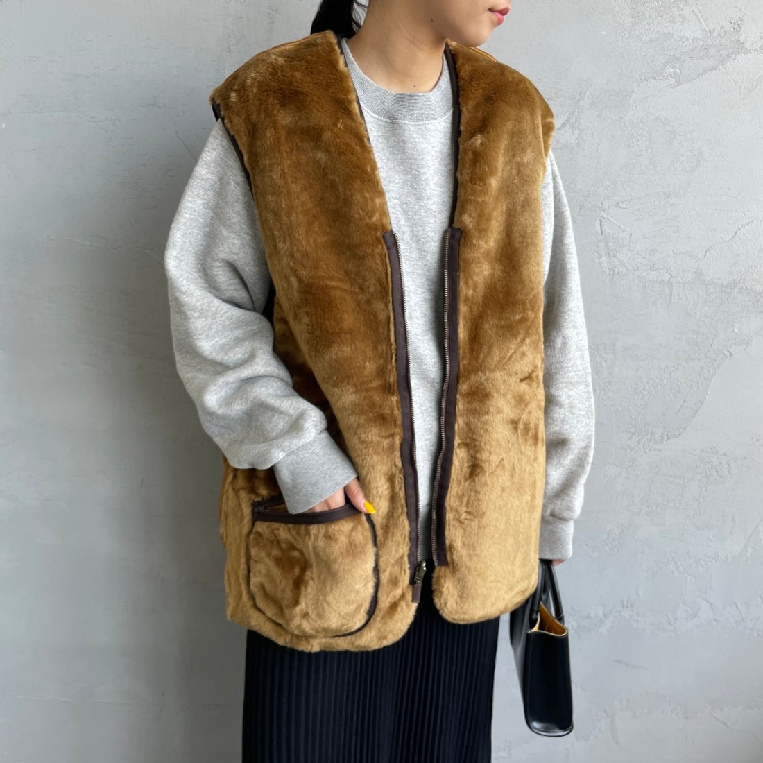 Barbour [バブアー] ウォームパイル ウェストコート ジップイン