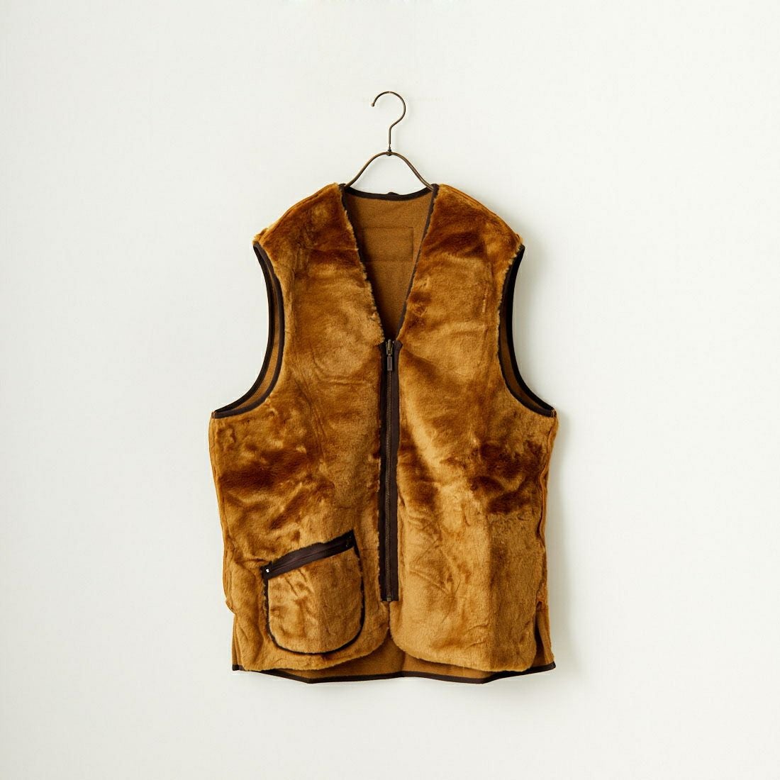 Barbour [バブアー] ウォームパイル ウェストコート ジップインライナーベスト [MLI0004] BROWN