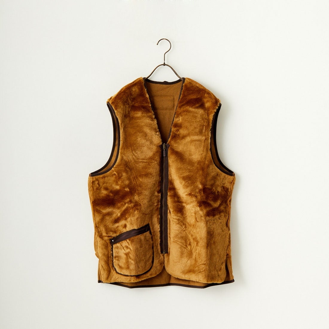 Barbour [バブアー] ウォームパイル ウェストコート ジップインライナーベスト [MLI0004] BROWN