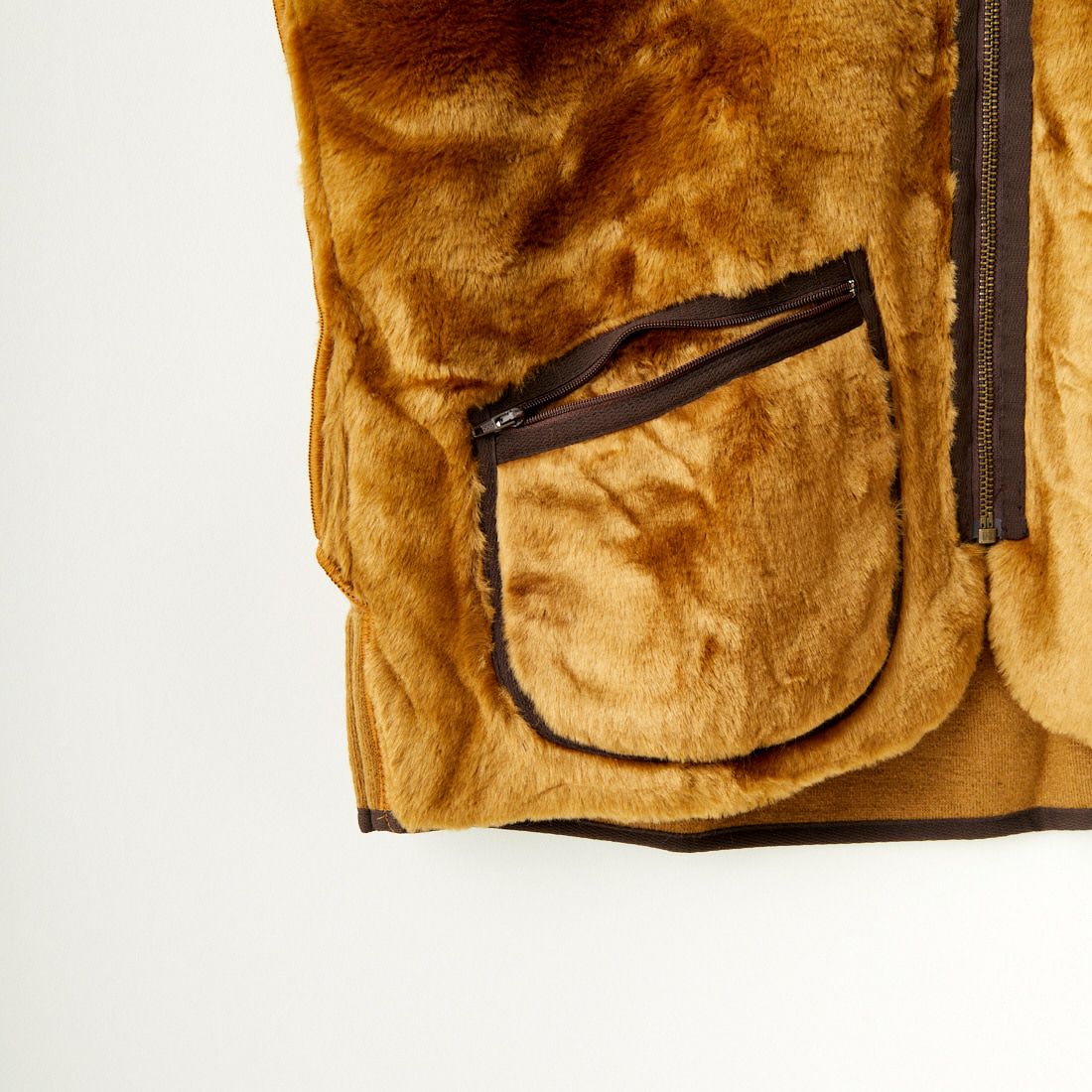 Barbour [バブアー] ウォームパイル ウェストコート ジップインライナーベスト [MLI0004] BROWN