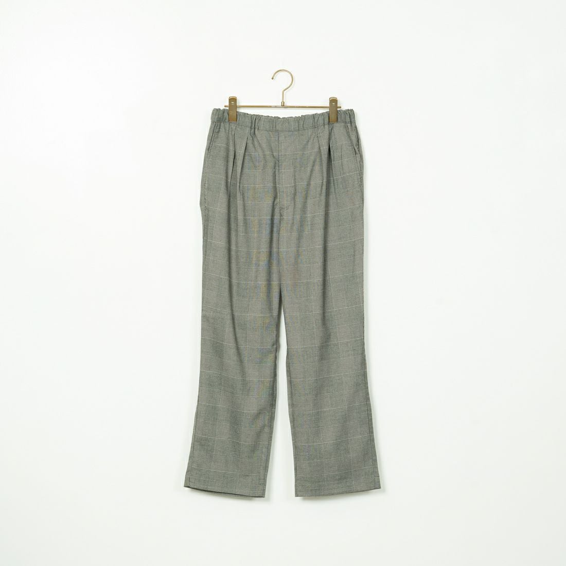 Noir Fabrik [ヌワールファブリック] T/Rツイルストレッチ チェックタックインパンツ [NF-243-055] G GREN CHK