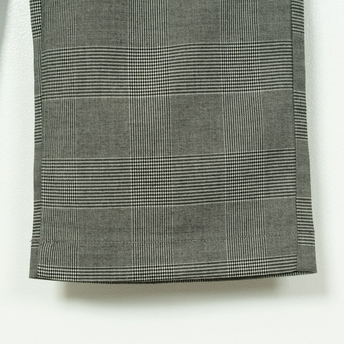 Noir Fabrik [ヌワールファブリック] T/Rツイルストレッチ チェックタックインパンツ [NF-243-055] G GREN CHK