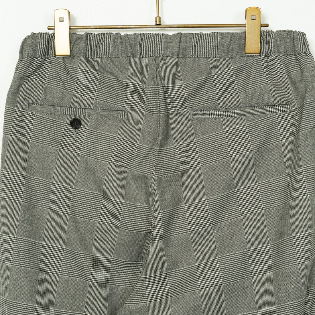 Noir Fabrik [ヌワールファブリック] T/Rツイルストレッチ チェックタックインパンツ [NF-243-055] G GREN CHK