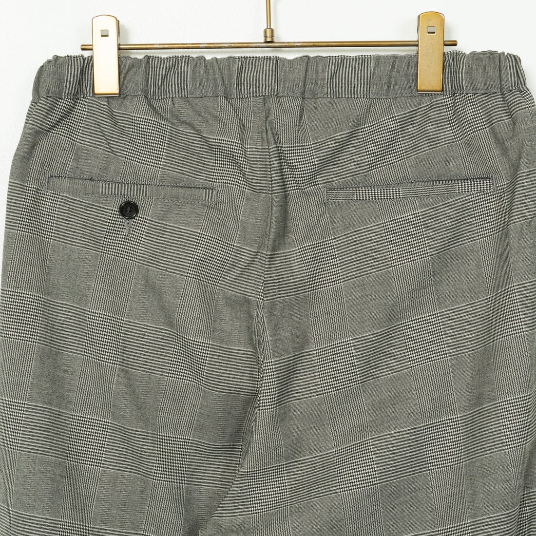 Noir Fabrik [ヌワールファブリック] T/Rツイルストレッチ チェックタックインパンツ [NF-243-055] G GREN CHK