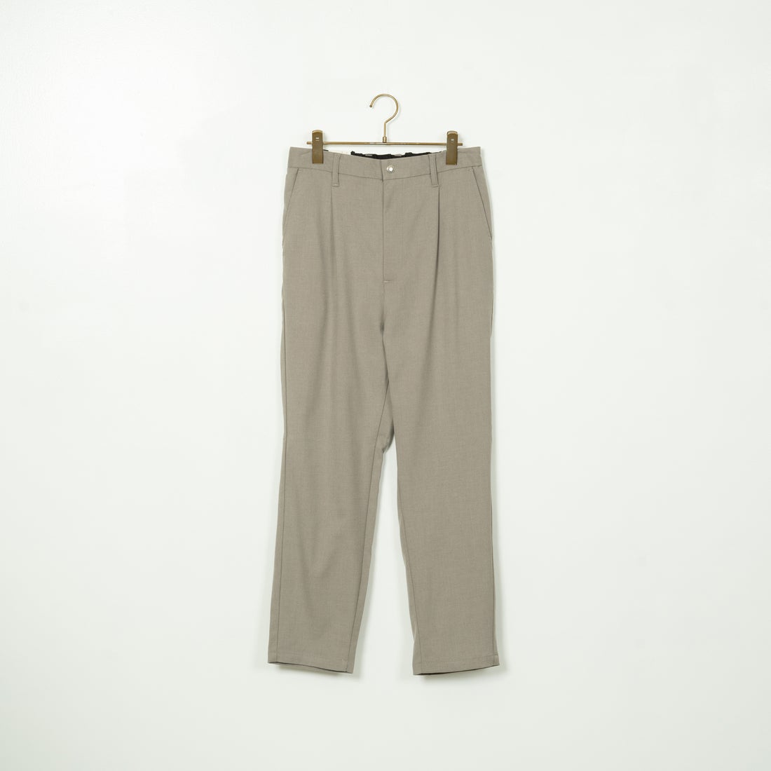 Jeans Factory Clothes [ジーンズファクトリークローズ] ウール混ストレッチワイドテーパードパンツ [JFC-243-054] 66 GRGE