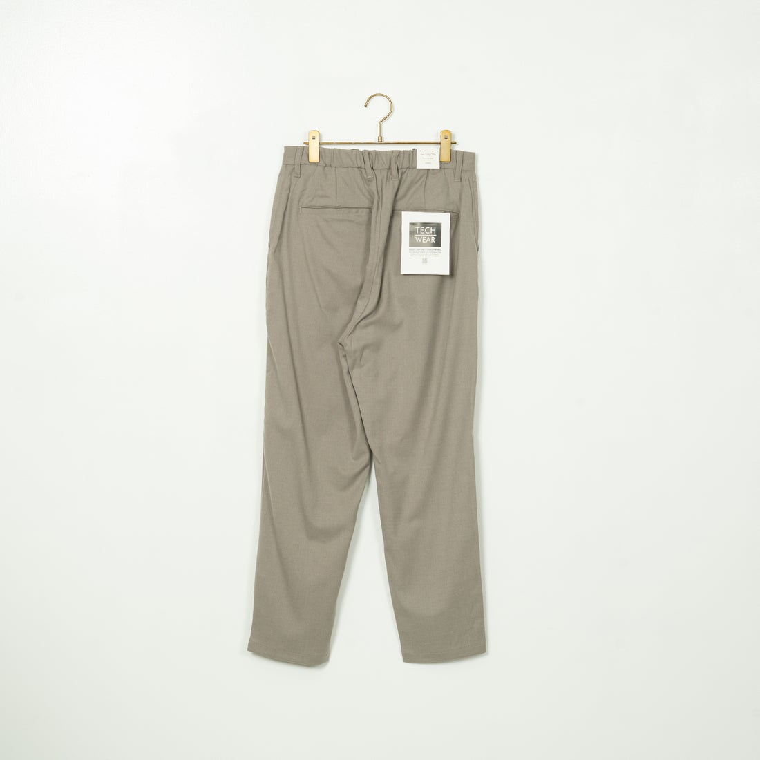 Jeans Factory Clothes [ジーンズファクトリークローズ] ウール混ストレッチワイドテーパードパンツ [JFC-243-054] 66 GRGE