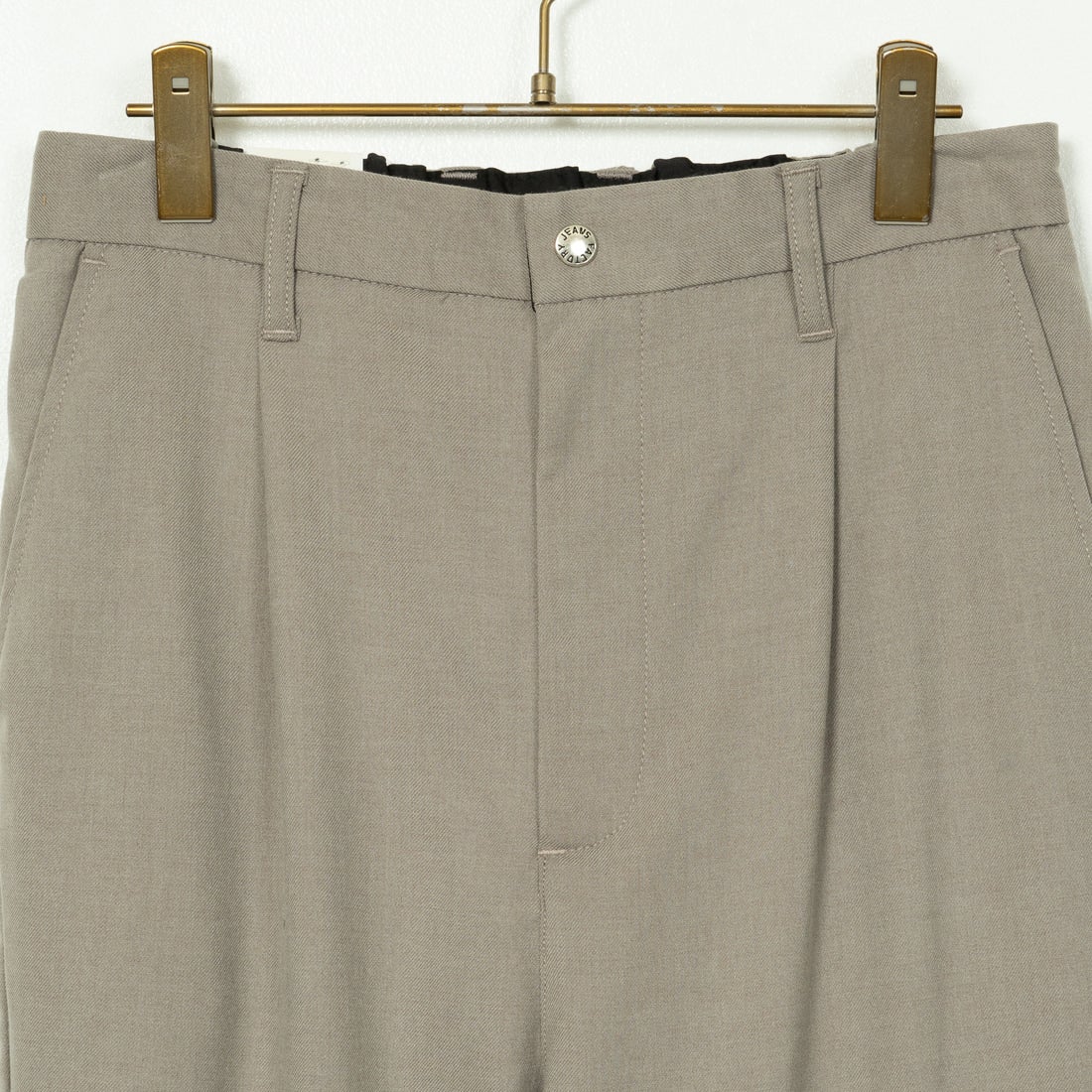 Jeans Factory Clothes [ジーンズファクトリークローズ] ウール混ストレッチワイドテーパードパンツ [JFC-243-054] 66 GRGE